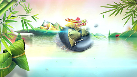 传统中国风端午节<strong>图文</strong>宣传片头AE模板