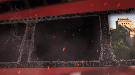 盛世华诞70周年党建胶片图文模板