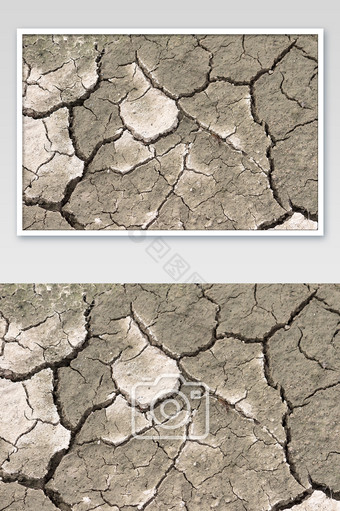 裂缝干涸土地环境日素材图片