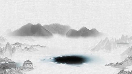 中国风水墨穿梭图文展示AE片头