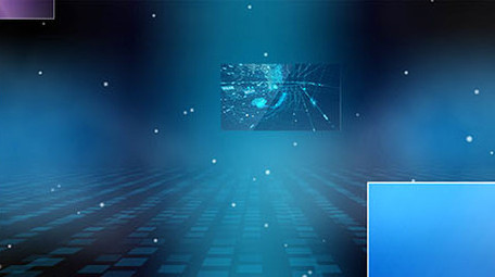 震撼大气图文汇聚LOGO展示片头