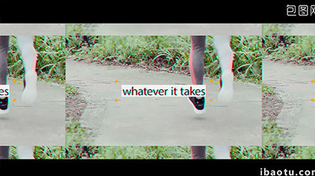 毛刺旅游VLGO视频<strong>图文</strong>展示宣传AE模板