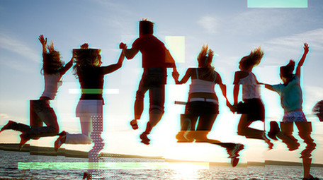 信号干扰故障动感酷炫运动毕业旅拍图文展示