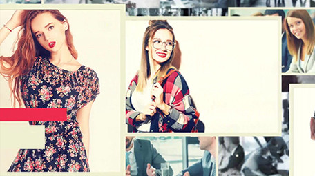 优雅多图家庭度假商务照片墙集合相册