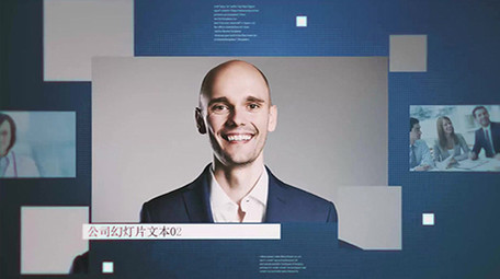 现代简洁商务公司宣传片图文展示AE模板