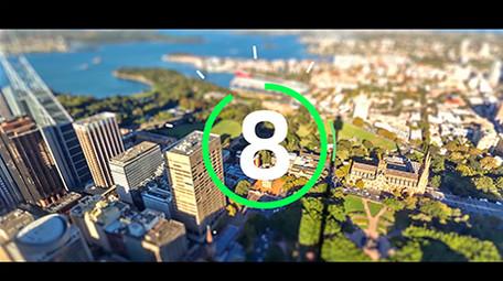 简约多彩抖音倒数十秒图文动画PR模板