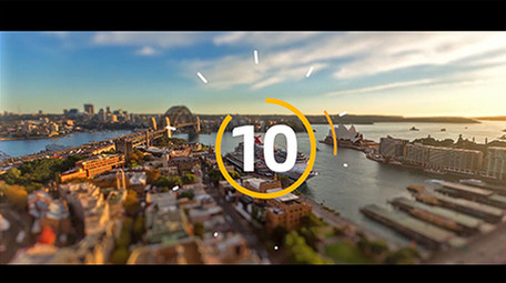 简约多彩抖音倒数十秒图文动画PR模板