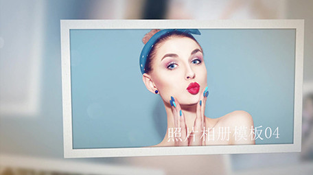 温馨优雅小清新图文相册展示AE模板