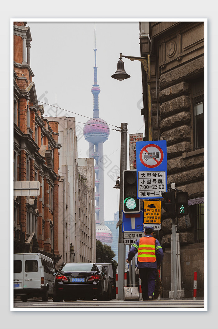 上海建筑清洁工照片图片图片