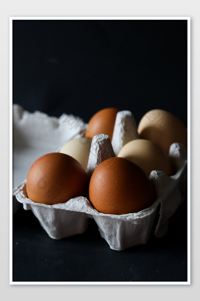 农家鸡蛋洋鸡蛋暗调盒装鸡蛋图片图片