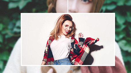 简洁旅游度假快乐活力相册宣传AE模板