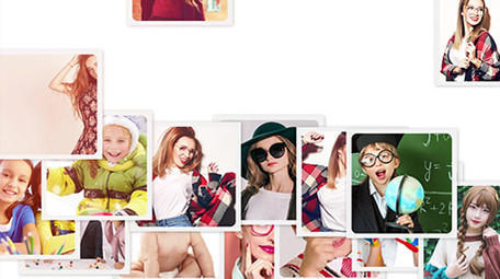 多图弹跳栏目包装片头AE模板