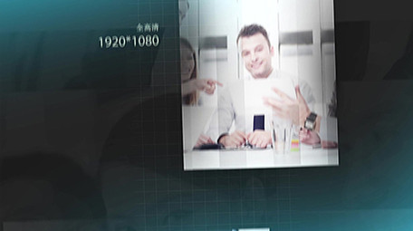 现代数字化商务公司宣传片图文展示AE模板