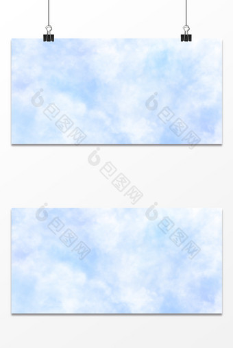 蓝色云朵云彩蓝天背景图片