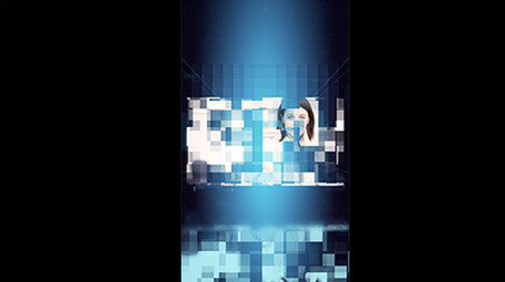 科技风蓝色图文展示片头企业宣传AE模版