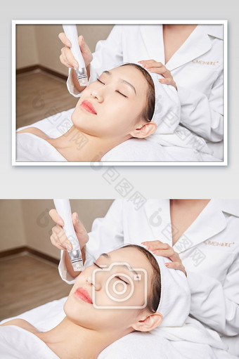 美容护肤保养SPA宣传照图片