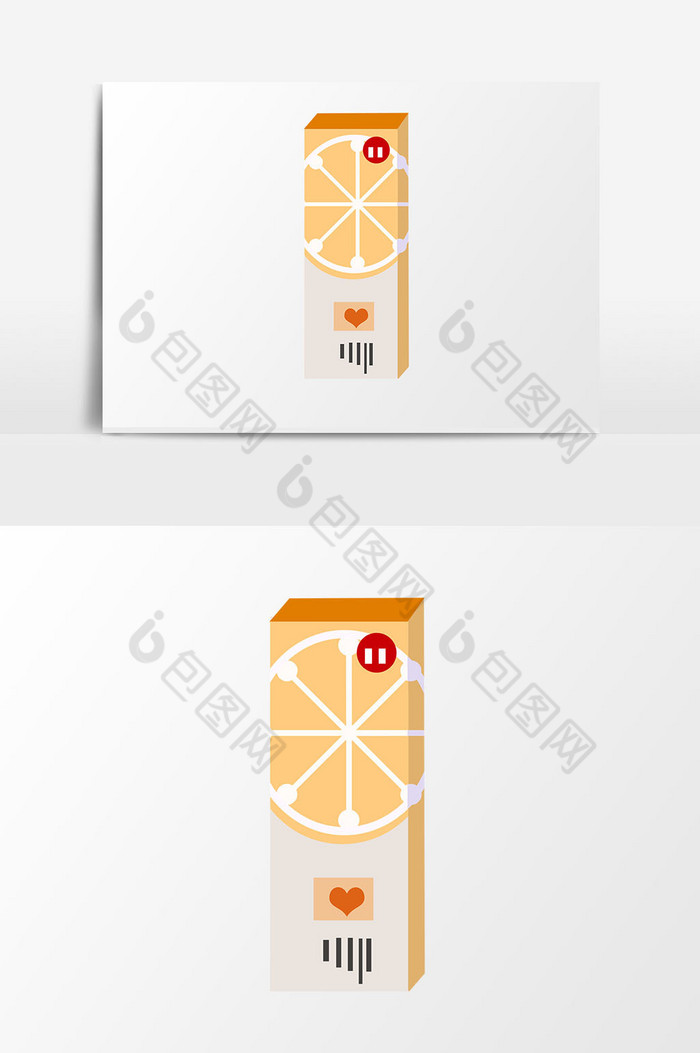 饮料橙汁盒装图片图片