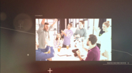 空间三维科技商务公司图文宣传展示AE模板