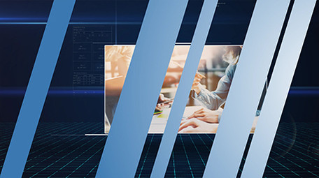 震撼科技风企业商务宣传图片展示