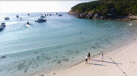 国外海岛斯米兰国家海洋公园美景