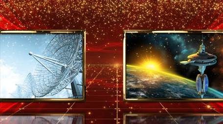 大气震撼红色AE图文展示模板