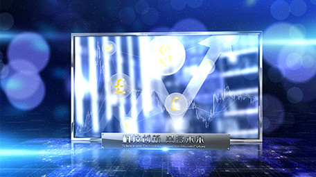 炫光空间科技商务图文展示AE模板