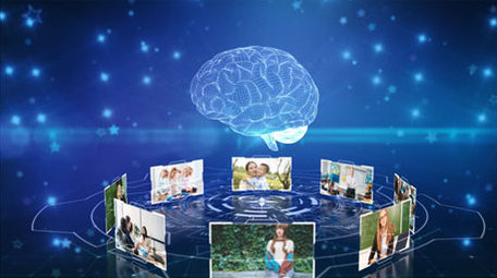 大脑全息立体成像<strong>图文</strong>AE模板