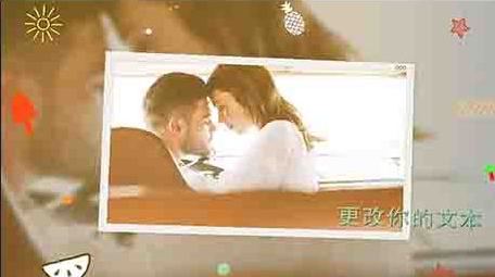 AE时尚旅游写真<strong>图文</strong>相册展示模板