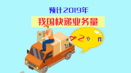 卡通快递图文数据字幕AE模板