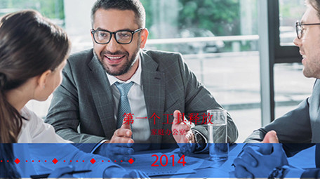 简洁主义商务公司时间线发展宣传AE模板