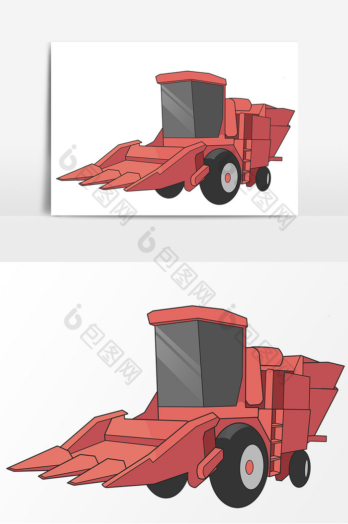 农业联合收割机图片图片