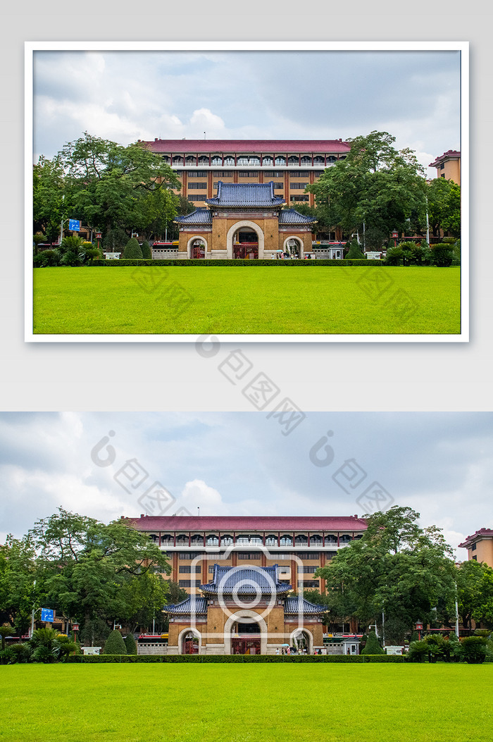 广州地标建筑广州市政府纪念堂摄影图图片图片