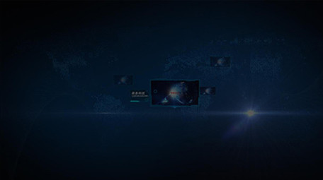 三维空间商务科技企业图文展示包装AE模板