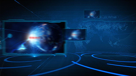 三维空间商务科技企业图文展示包装AE模板