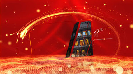 红色党建图文模板展示