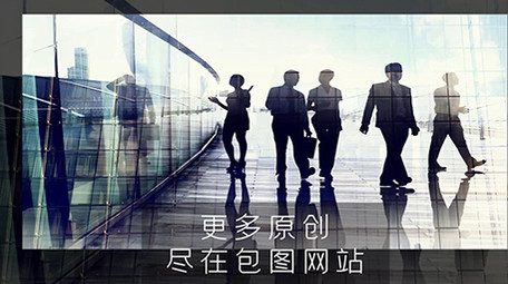 简洁商务企业科技宣传册会声会影模板