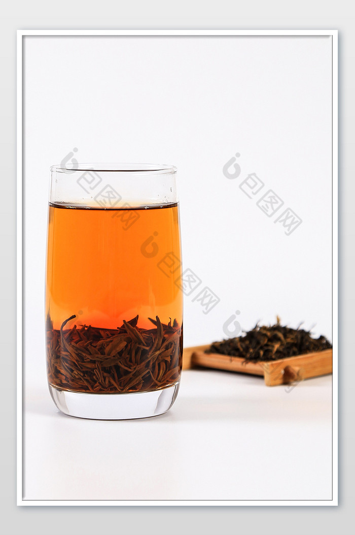 茶叶祁门红茶冲泡高清摄影图图片图片