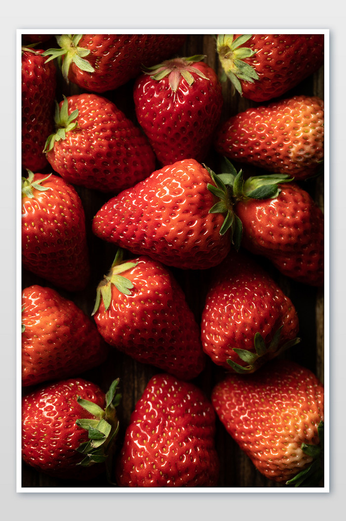 夏季水果新鲜草莓静物创意摄影图片图片