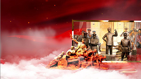 大气强军梦中国梦党政党建图文片头片尾