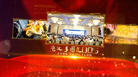 震撼大气党政多图文展示