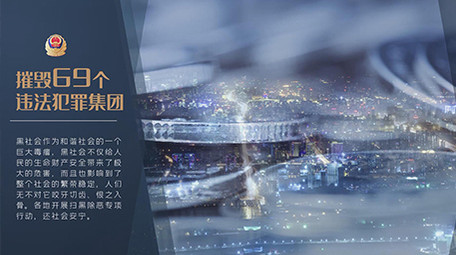 简洁扫黑除恶禁毒宣传报告图文模板AE模板