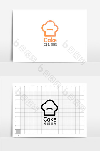 餐饮行业标志蛋糕logo蛋糕店标志图片