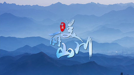 乡村旅游水墨图文展示AE模板