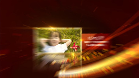 震撼大气红党政色图文展示