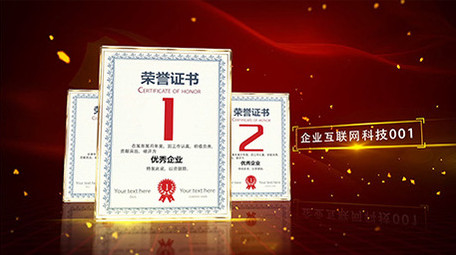 党政证书图文展示