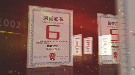 党政证书图文展示