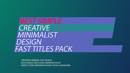 英文时尚企业简介AE模板