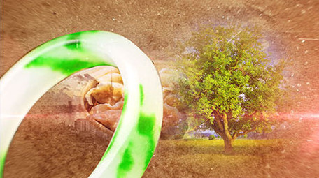 复古水墨图文穿梭片头AE模板