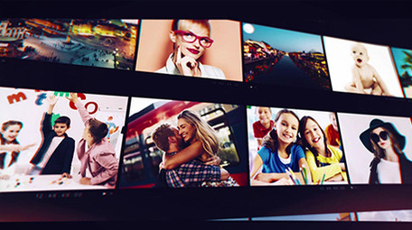 多图婚礼爱情家庭儿童旅游度假照片墙相册