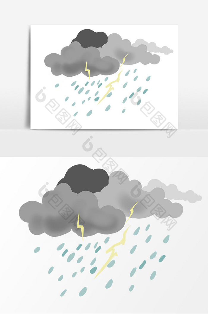 自然灾害雷电大暴雨图片图片